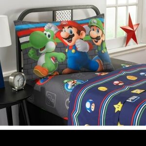 Super Mario Kids Twin Sheet Set